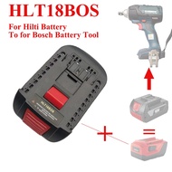 HLT18BOS Battery Adapter for Hilti 22V Lithium Battery Convert To Work for Bosch 18V Cordless Tools