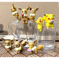 Pokémon Pet Pocket Monster Cute Adorable Figurine Cup Hanging Eevee Figurine