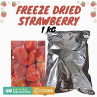 500g/1KG FREEZE DRIED STRAWBERRY/NAUGAT USE STRAWBERRY/KOREA STRAWBERRY/CHINA STRAWBERRY/冻干草莓/草莓干雪花酥