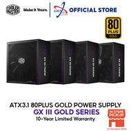 COOLER MASTER GX III 750W / 850W / 1050W / 1250W 80 PLUS GOLD FULL MODULAR ATX3.0 POWER SUPPLY PSU (