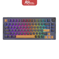 RK ROYAL KLUDGE H81 Wireless Gaming Keyboard คีย์บอร์ดเกมไร้สายพร้อมปุ่มควบคุม RGB แบ็คไลท์ คีย์บอร์