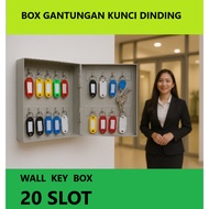 GANTUNGAN Key Box HANGING storage Box 20 keys iron panel Key chain