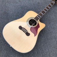 Cutaway Songwriter Studio Deluxe Acoustic Guitar Single Cut GB Songwriter Electric Acoustic Guitar Free Shipping J61