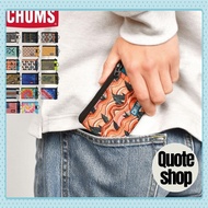 Wallet CHUMS Men's Women's Coin Purse Coin Pass Case Commuter Holder IC Card Wallet Brand Tie Dye Fl