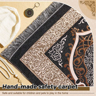 HAPPY TIME-Muslim Prayer Rug Islamic Prayer Rug Muslim Prayer Mat Eid Traditional Janamaz Sajadah So