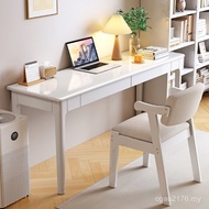 Solid Wood Bedroom Narrow 45cm Desk Writing Desk 40 Full Wide Study Table Small Apartment Household 