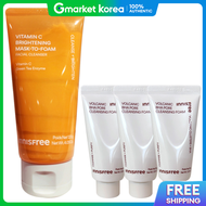 INNISFREE | Innisfree Vitamin C Brightening Pack-To-Foam 120g + Volcanic Cluster Foam 20ml X 3