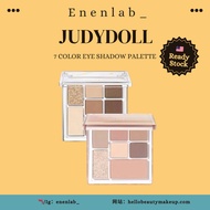JUDYDOLL 7 COLOR EYESHADOW PALETTE / 橘朵 7色眼影盘 多色眼影哑光珠光高光修容色