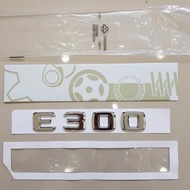 3D Emblem Logo Letter C300 Mercedes Benz Badge C 300 Chrome New