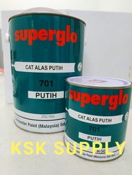 Seamaster Undercoat Paint 701-White (Metal/Wood) Cat Alas Putih 1L/5L