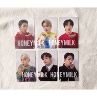 BTS JAPAN FC W MOBILE MEMBER PHOTOCARD READYSTOCK