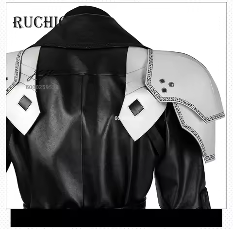 Game FINAL FANTASY FF7 Sephiroth Cosplay Costume Adult Black Outfit Halloween Party Anime Clothes Sh