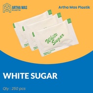 White Sugar sachet / White Sugar sachet contains 250 pcs