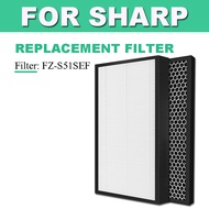 Hepa Filter Sharp FZ-S51SEF Air Purifier Filter FZS51SEF
