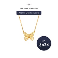 [Mom's Day Exclusive] Lee Hwa Jewellery ​ 916 Gold Butterfly Necklace​