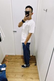 男裝UNIQLO錐形九分牛仔褲470539