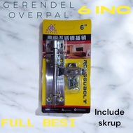 GERENDEL OVERPALL STAINLESS STEEL 6INC TEBAL J5005B