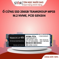 Teamgroup MP33 256GB SSD Hard Drive | M.2 NVMe, PCIe Gen3x4 (TM8FP6256G0C101) -