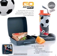 PPROMO 1 SET WADAH BEKAL MAKAN TUPPERWARE GO ACTIVE KEEPER TUMBLER DAN TAS TUPPERWARE 1 SET SET COC