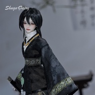 Morty D Original BJD Doll 1/4 45cm with Bubo Wuxia Neo Chinese Style Swords Scholar Man Male Ball Jo