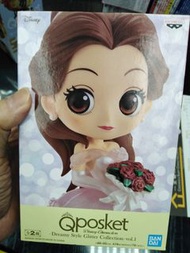 Qposket 貝兒 婚紗 bandai Disney Belle QP Q POSKET bandai 日版