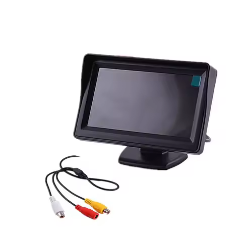 High Quality 4.3 Inch Small Screen Vehicle Surveillance TFT LCD Monitor