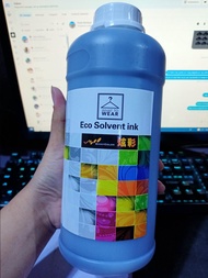 1LITER Eco Solvent Ink - Good For Tarpaulin Print (1 Bottle)