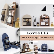 🇲🇾READY STOCK🇲🇾 ORGANIZER RACK ESSENTIAL OIL DISPLAY RACK Creative round arch cosmetics storage rack