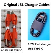 Original New USB Type-C Fast Charging Cables For JBL charge4/pulse4/flip5 Flip 6 GO3 headphone Earph