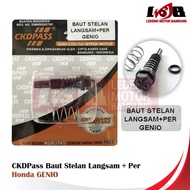 CKDPass Baut Setelan Langsam Honda Genio Baud + Per Stelan Idle