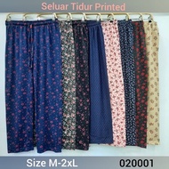 seluar tidur wanita PLUS SIZE (S-6XL). seluar  cotton print.. cotton seluer tidor perempuan murah de