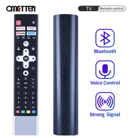 Voice Remote Control for Skyworth METZ Blaupunkt 55 Inches QLED TV 55QD7020 for NEX DIGITAL GS43G GS