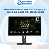 MSI MAG 274QPF X32 Gaming Monitor | WQHD Rapid IPS, 320Hz, 0.5 ms,