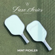 W Gallery FIBER GLASS Rough Surface 16mm Pickleball Paddle - Mint Pickler