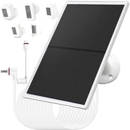 10W/5V Solar Panel Charger with Two connectors DC3.5 * 1.35 and USB-C,9.8ft/3m Charging Cable,IP65,C