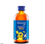 MAMARINE Kids COLLECTION มามารีน คิดส์ อาหารเสริมสำหรับเด็ก สูตร Omega-3 Plus Lysine and Multivitamin Forte  ขนาด 120 ml
