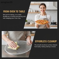[NEW] Aluminum Pizza Pan Mesh Non Sti 14 Inch Baking Tray Lightweight Screen for Crispy Pizza Crust 