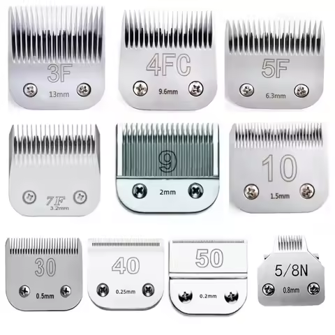 Professional Dog Cat Pet Grooming Blade Replacement A5 Blade Fit For Most Andis，Oster A5，Wahl KM 10 