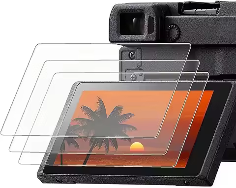 9H Hardness 0.3mm Tempered Glass Screen Protector, Anti-Scratch Clear Film for Sony Alpha A6100 A640