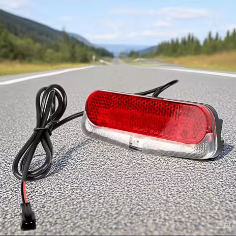 Ebike Light Bicycle Tail Light Pertain BAFANG 8FUN 36V 48V 52V 250W 350W 500W 750W 1000W Mid motor