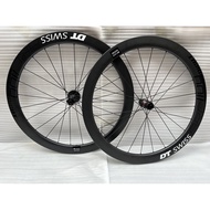 Carbon fiber road disc brake /V brake bicycle wheelset 50mm 700c Hub DT SWISS 350/240/180