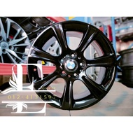 USED SPORT RIM 17 INCH BMW RM880 4PC RIM F30 E46 E39 (KENA BELI 2TIME 1PAY 2PC 1BOX POS)(需要购买2次1单2件1