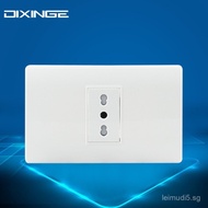 118Type16A Italian Standard Socket PC Italian Wall Socket Single Outlet Italian Standard Italian Sty