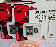 Kingston 金士頓 記憶卡 4G microSD SDHC 4GB class4 TF T-Flash