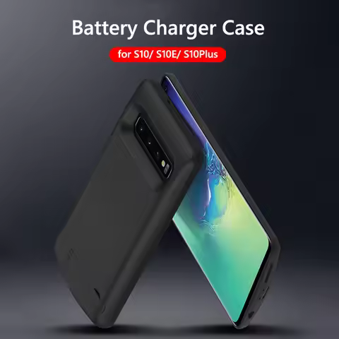 6000mAh Battery Charger Case for Samsung Galaxy S10 S10E S10Plus External Backup Battery Cover USB F
