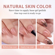 BTArtbox XCOATTIPS Gel Nail Tips - 640 Pcs Extra Short Almond Press On Nails, 5 Natural Colors Long 