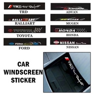 CAR WINDSCREEN STICKER