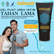 INTIMATE BLUE Gell Oles Herbal Pembesar Alat Vital Pria Pemanjang MrP Pennis Privasi Aman 100% BPOM