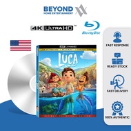 Luca [4K Ultra HD + Bluray][LIKE NEW]  Blu Ray Disc High Definition