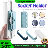 Power Plug Socket Holder Power Strip Holder Extension Holder Cable Organizer